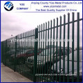 High security and best price galvanized powder coated palisade fence in south africa market